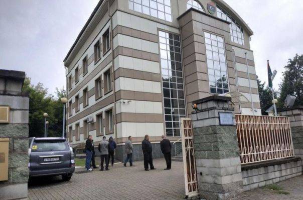 В Минске попытались штурмовать посольство Ливии