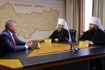 Губернатор Вологодской области встретился с новым митрополитом