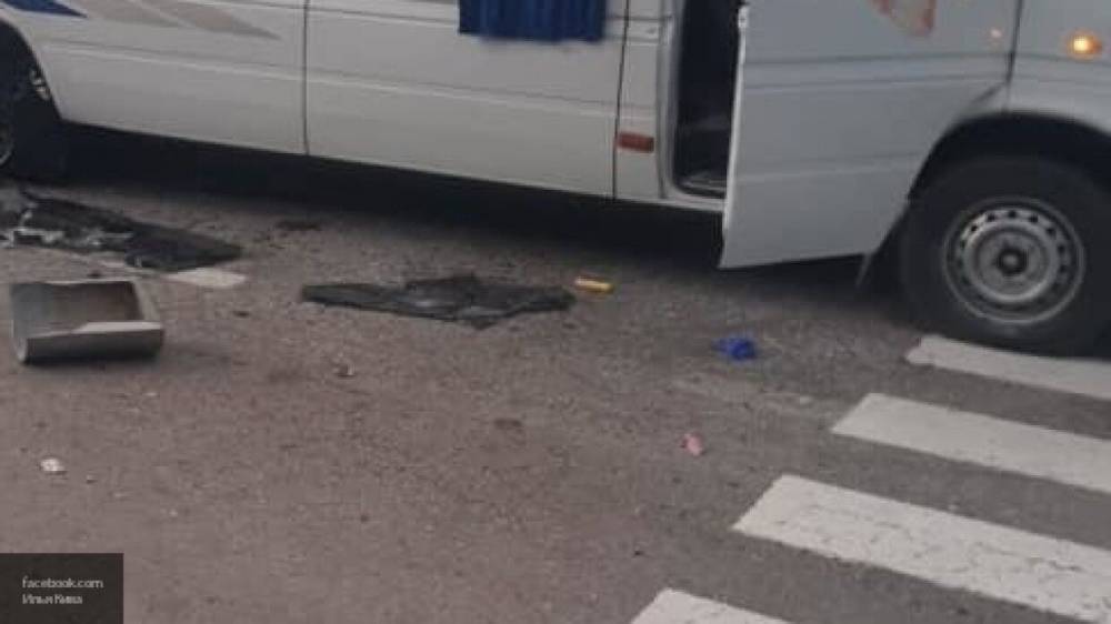Колесо грузовика спровоцировало аварию с автобусом в Дагестане