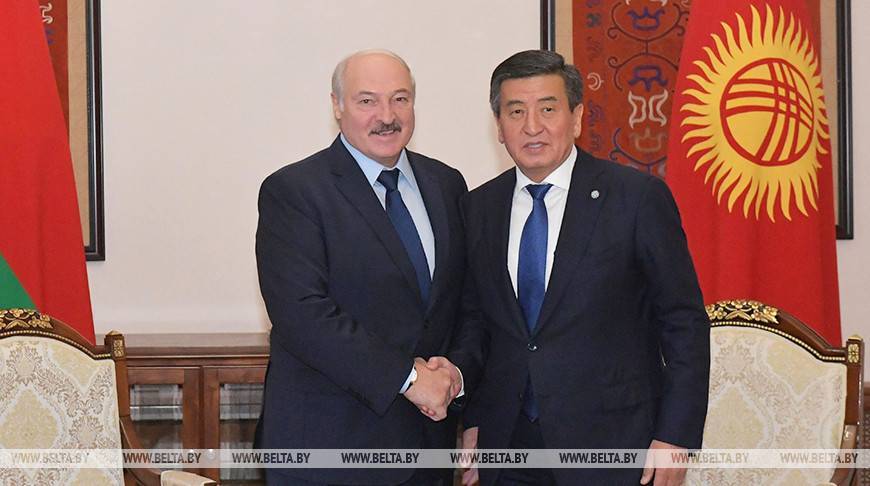 Лукашенко подтверждает готовность Беларуси расширять многоплановые и эффективные связи с Кыргызстаном