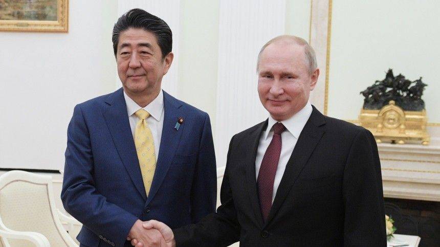 Какие темы обсудили Владимир Путин и премьер Японии Синдзо Абэ?