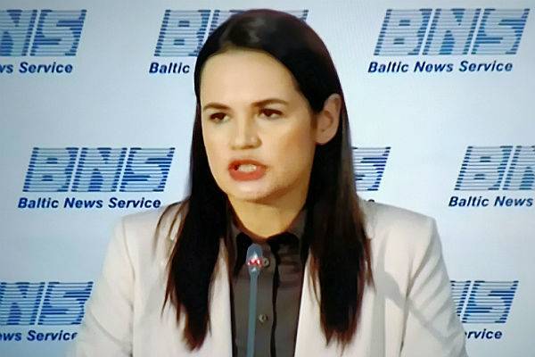 Тихановскую встревожили слова Путина о резерве силовиков для Белорусии