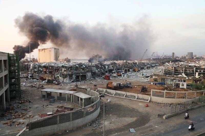 Стало известно, что произошло в порту Бейрута перед взрывом