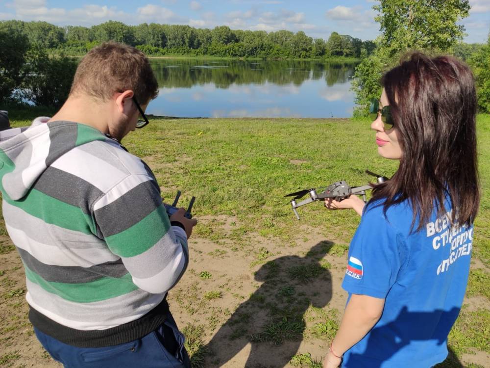 В Кемерове продолжается проект по обучению добровольцев-спасателей навыкам управления БПЛА