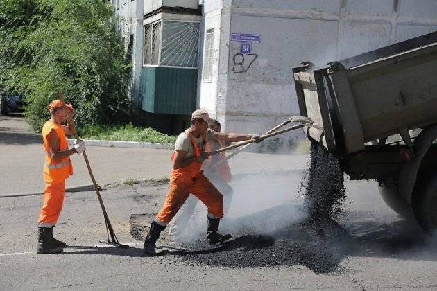 Комиссия Росавтодора не нашла в Чите ни одной дороги, ремонтируемой без нарушений