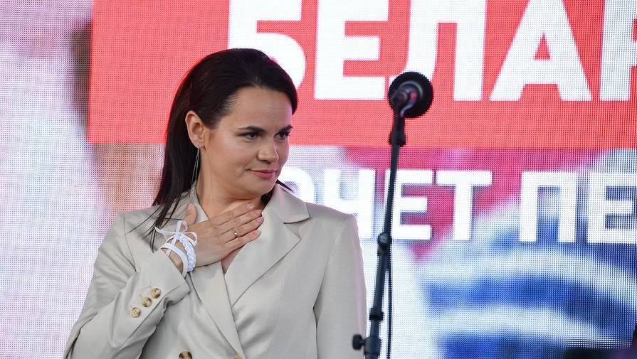 Тихановская призвала белорусов отказаться от насилия