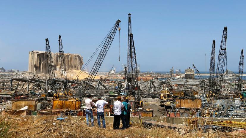 Спасатели МЧС извлекли из-под завалов в Бейруте тела ещё двух погибших