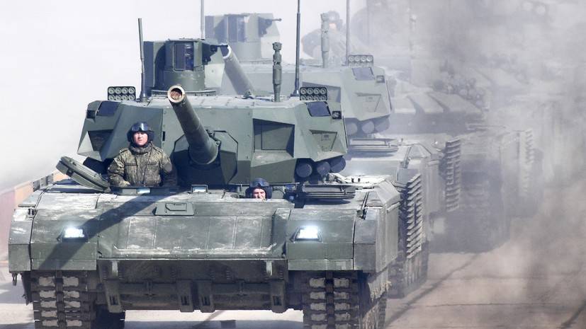 «Техника завтрашнего дня»: как Т-14 «Армата» и боевые машины поддержки танков усилят российские войска