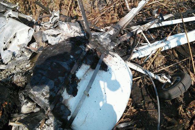 В Сумской области при крушении самолета погиб пилот