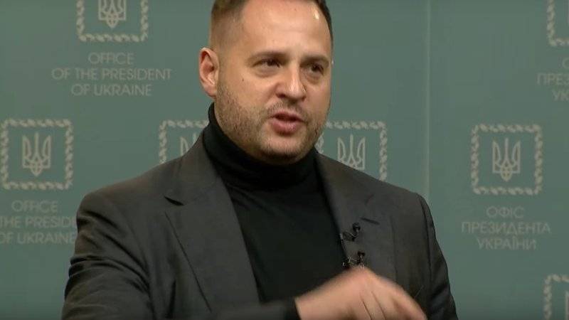 Глава администрации Зеленского обвинил «внутренних врагов» в попытке сорвать перемирие в Донбассе