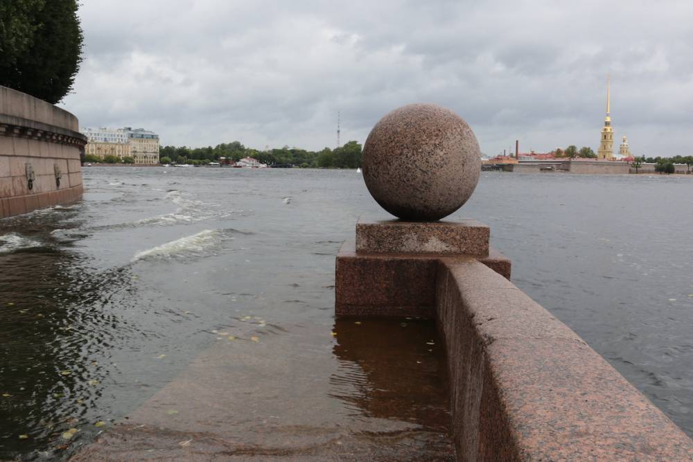 Синоптик предупредил петербуржцев о сильном ветре и наводнении в воскресенье