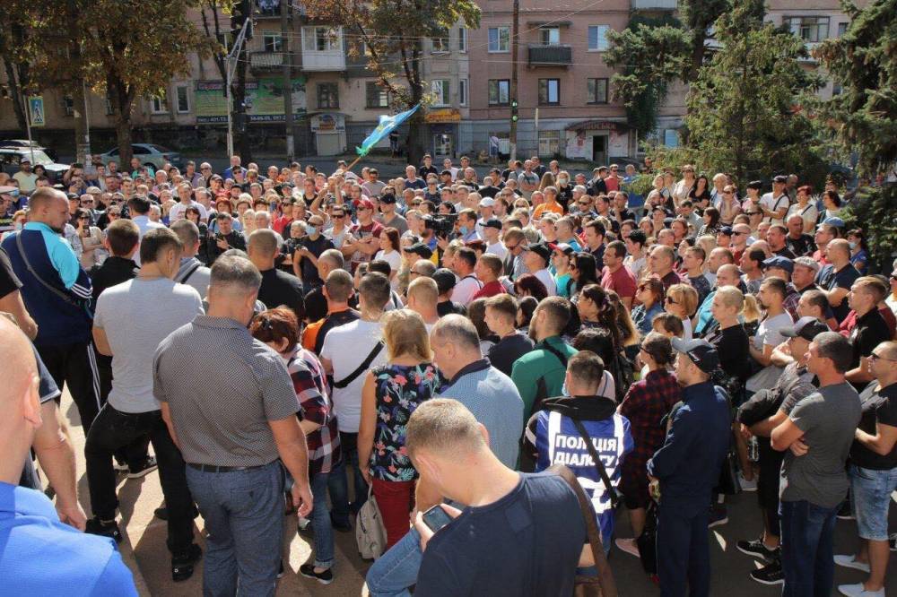 В Кривом Роге 11-й день продолжается забастовка горняков - Волынец