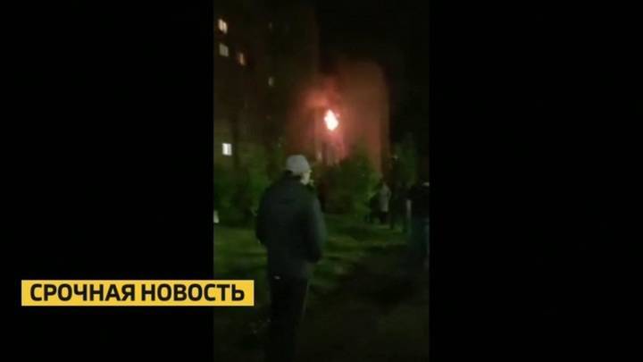 Пожар в Нижнекамске после взрыва газа потушен