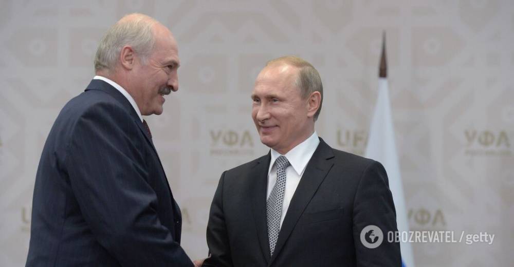 Лукашенко назвал Путина старшим братом. Видео