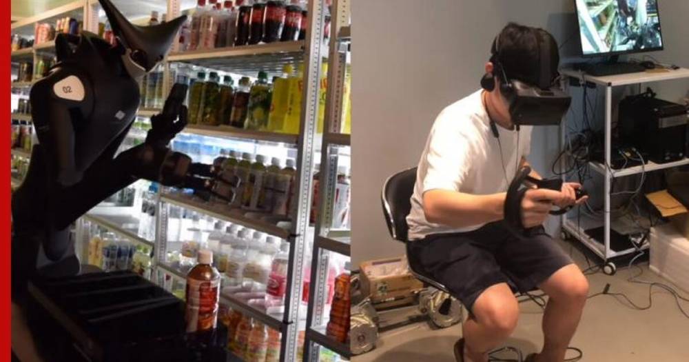 Японского робота научили работать в магазине: видео