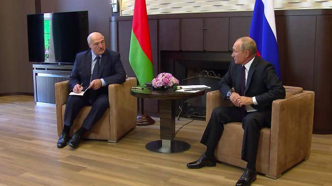 Озвучены детали переговоров Путина и Лукашенко