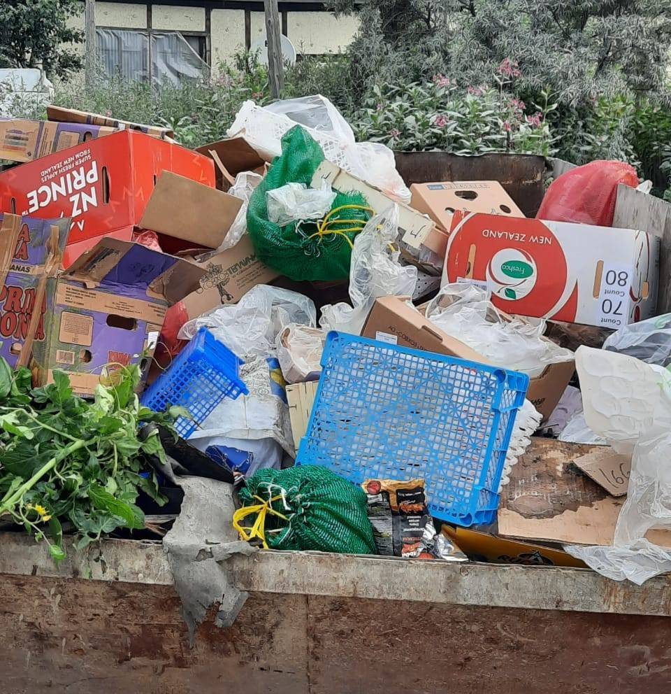 В Корсакове нарушители продолжают бросать мусор где попало