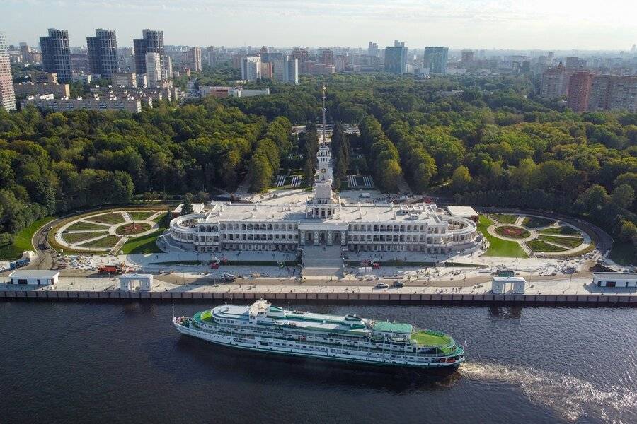 Москва онлайн покажет экскурсию по Северному речному вокзалу