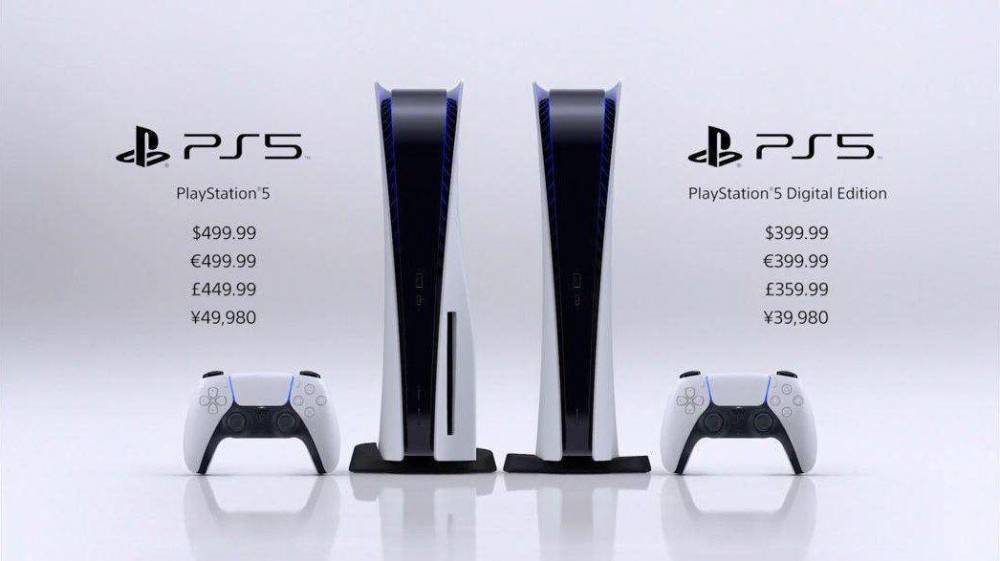 Японская корпорация Sony объявила цены на новую приставку PlayStation 5