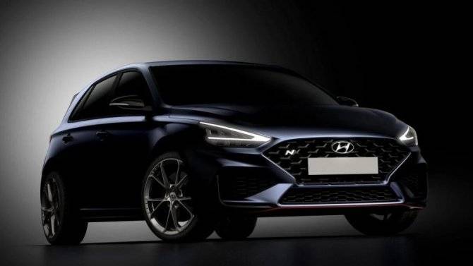 Опубликованы первые изображения обновлённого Hyundai i30 N