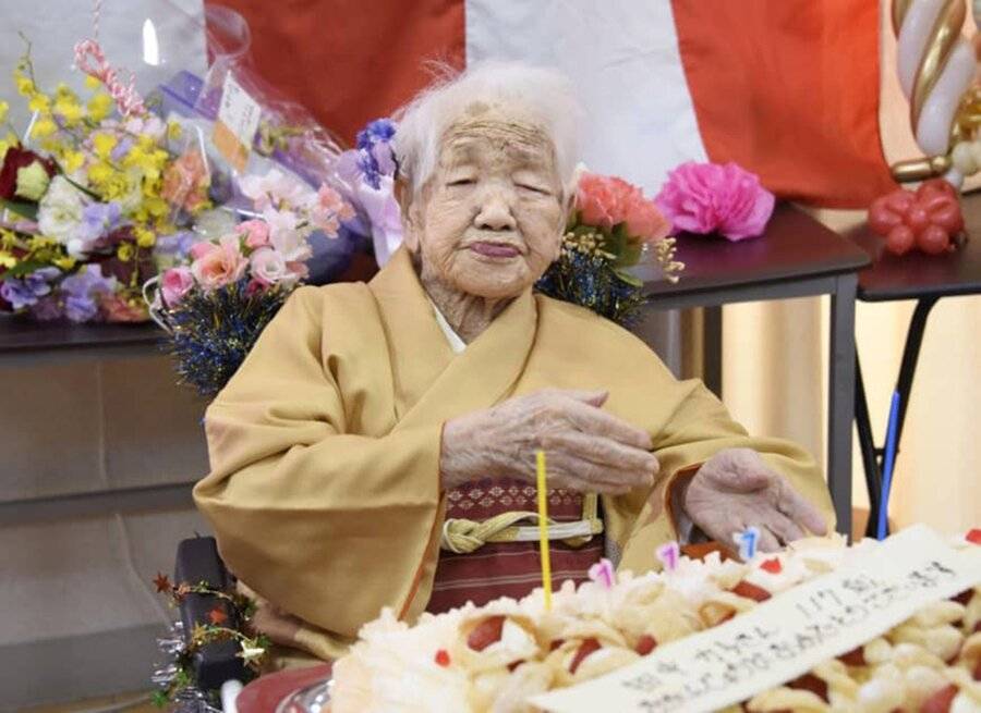 Жительница Японии достигла рекорда долголетия