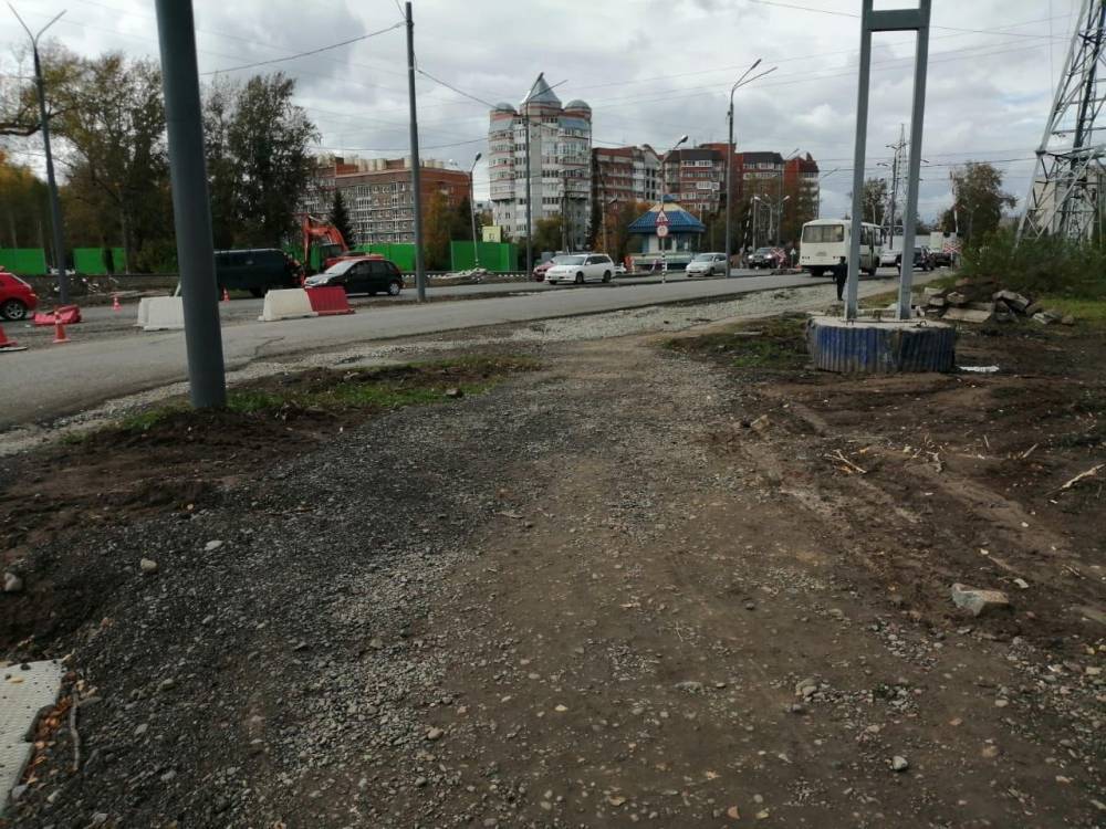 «Стало только хуже»: томичи жалуются на ремонт Мокрушинского переезда