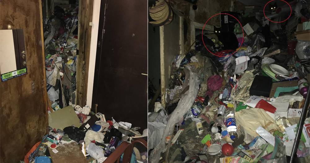 Тело мужчины нашли в "мусорной" квартире в Петербурге