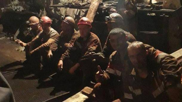 Протест шахтеров в Кривом Роге: девять участников акции госпитализированы