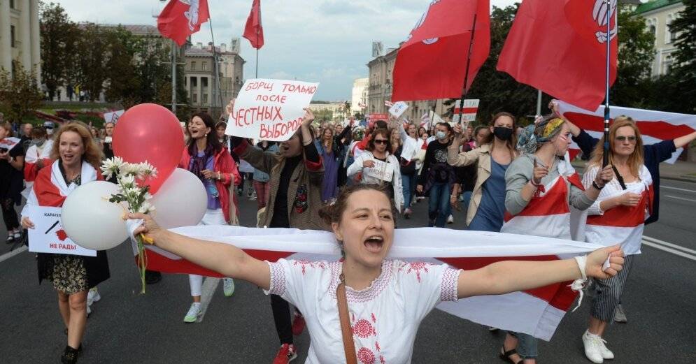 В Минске ожидаются субботний женский марш и районные шествия