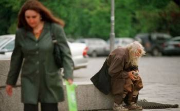 В России резко увеличилось количество бедняков