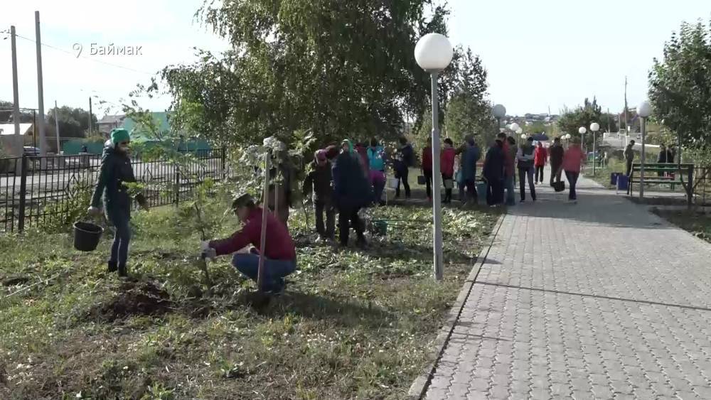 «Большая аллея будет»: Радий Хабиров принял участие в экоакции «Зеленая Башкирия»