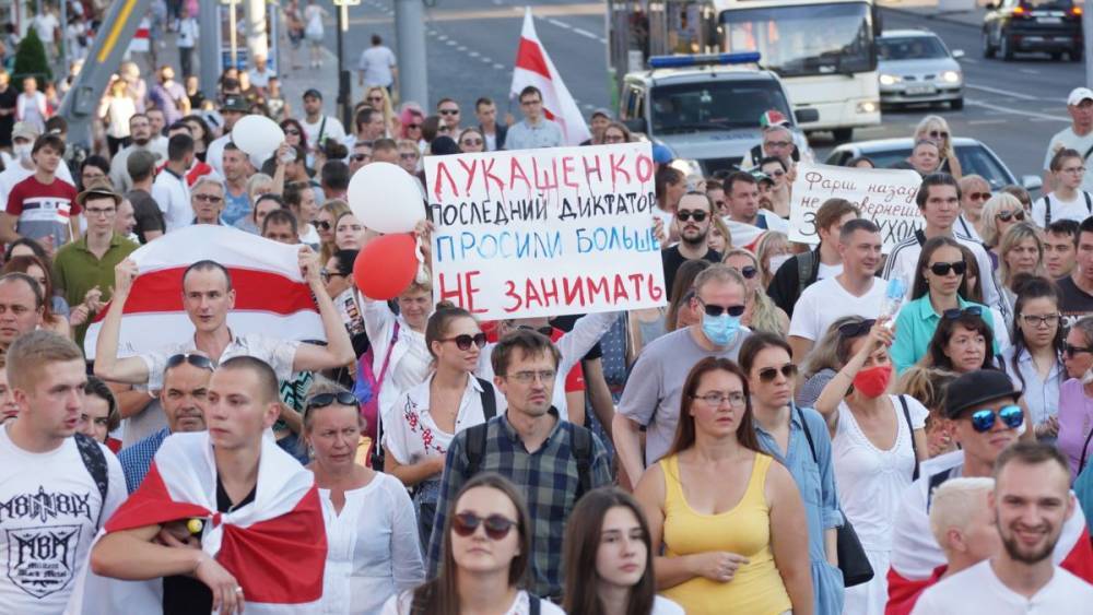 Белорусские спортсмены выступили в поддержку участников протестов