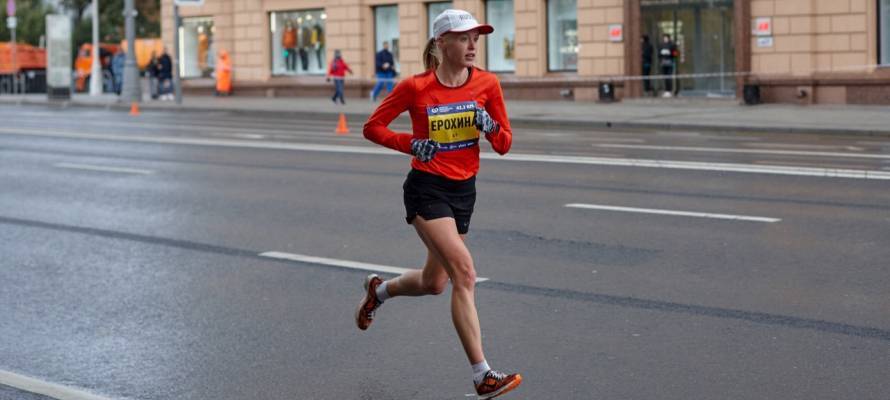 Спортсменка из Карелии заняла второе место на "Московском марафоне"