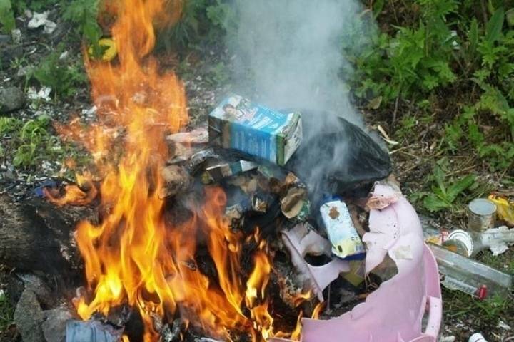 В Краснодаре на улице Гидростроителей загорелся мусор, случился пожар