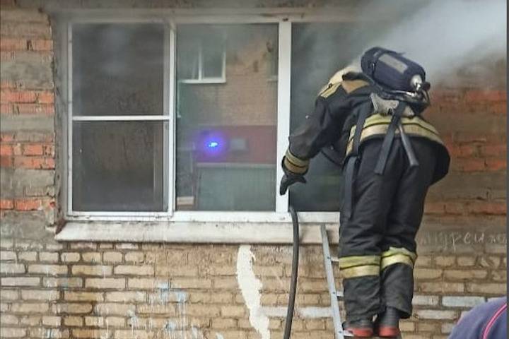 В Туле горела квартира: спасены 2 человека