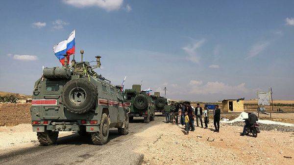 Российские и турецкие военные провели патрулирование в сирийской Хасаке