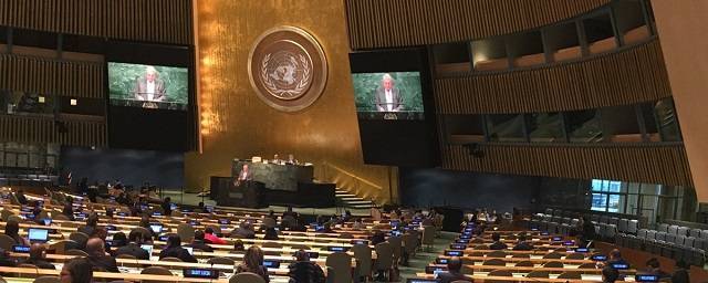В ООН прервали выступление представителя Крыма