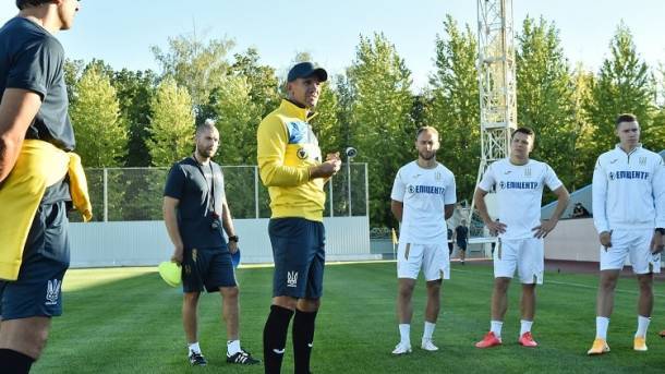 Шевченко объявил состав сборной Украины на матчи октября