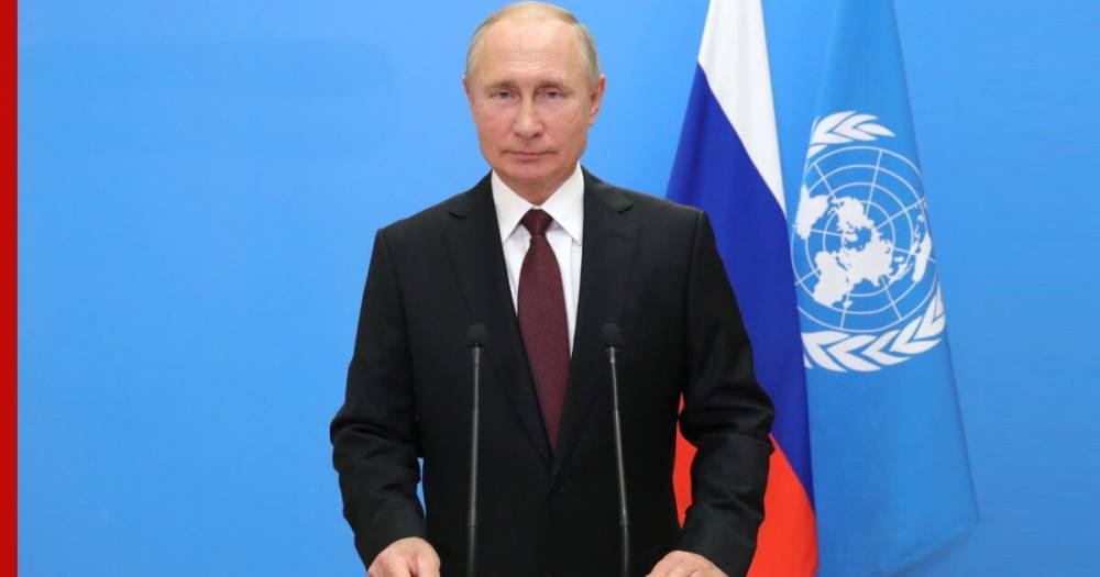 Путин озвучил особые условия поставки российской вакцины от COVID-19 ООН