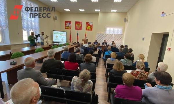 Жители Егорьевска встретились с главой округа Александром Гречищевым