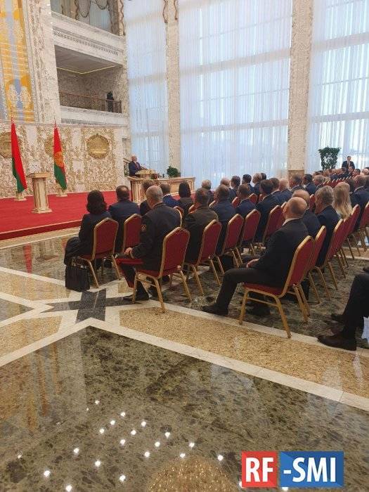 А. Лукашенко вступил в должность Президента Белоруссии