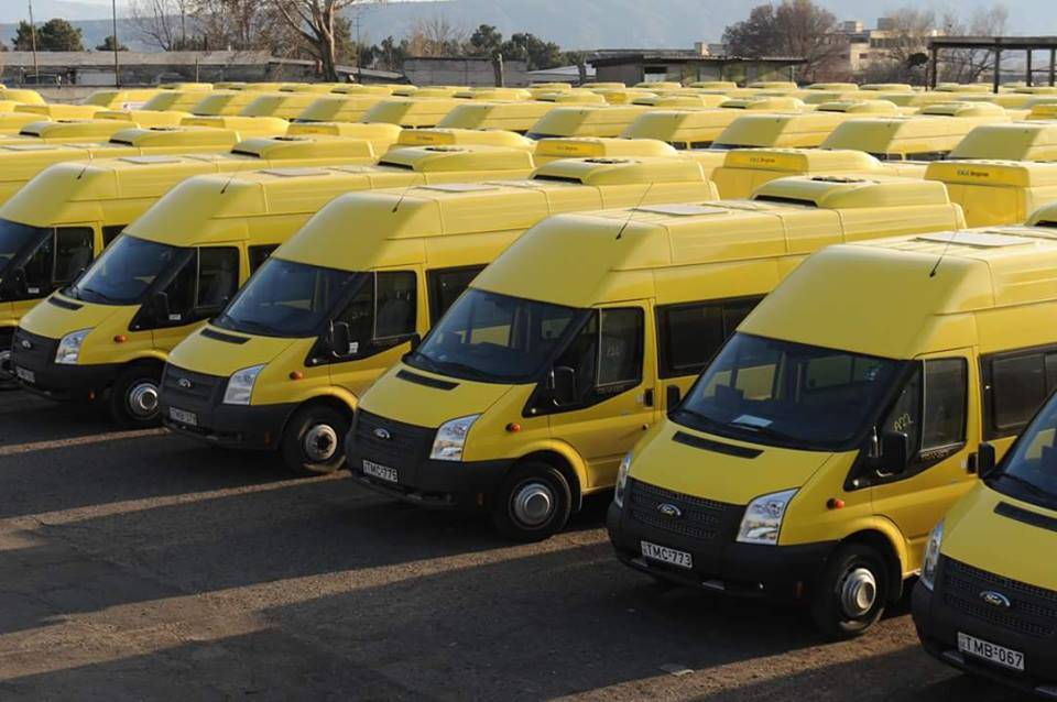 Мэрия Тбилиси с октября завезет новые микроавтобусы