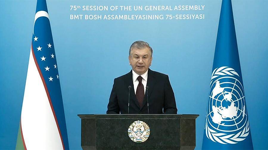Мирзиеев рассказал в ООН о коронавирусе и решении проблем в Узбекистане
