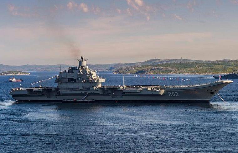 Украинские военные пытались захватить авианосец «Адмирал Кузнецов», однако не смогли его найти