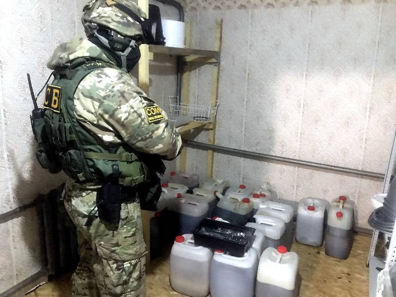 В Смоленской области «накрыли» крупную нарколабораторию и сняли на видео
