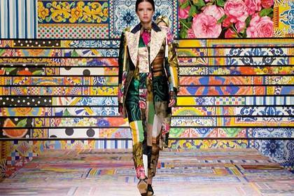 Dolce & Gabbana представил новую странную коллекцию одежды из лоскутов ткани