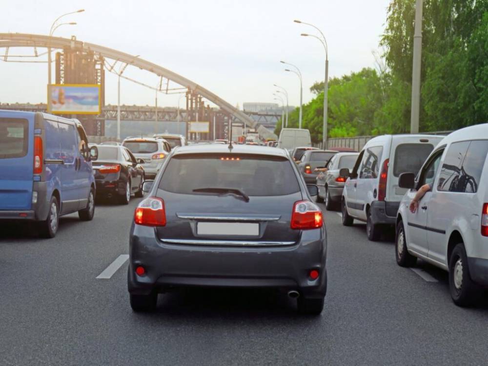 Киев охватили масштабные пробки
