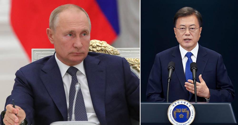 Путин поздравил президента Южной Кореи с юбилеем дипотношений