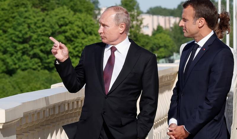 МИД Франции начал расследование утечку разговора Путина и Макрона о Навальном