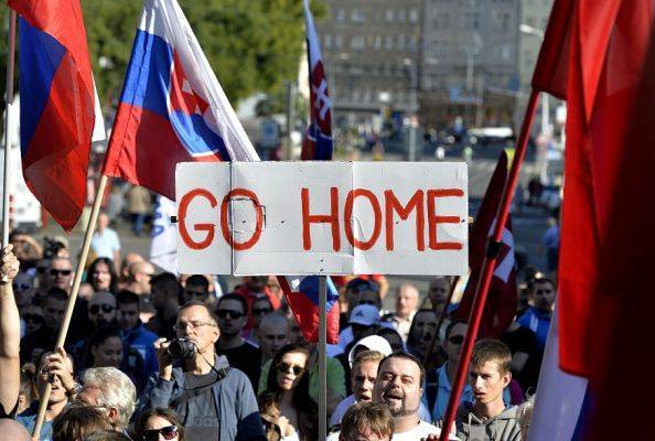 Словакия попала в число стран, наименее терпимых к мигрантам